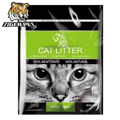 Tiger Cat Litter Apple 10L pack front