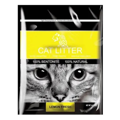 Tiger Cat Litter Lemon 10L pack front