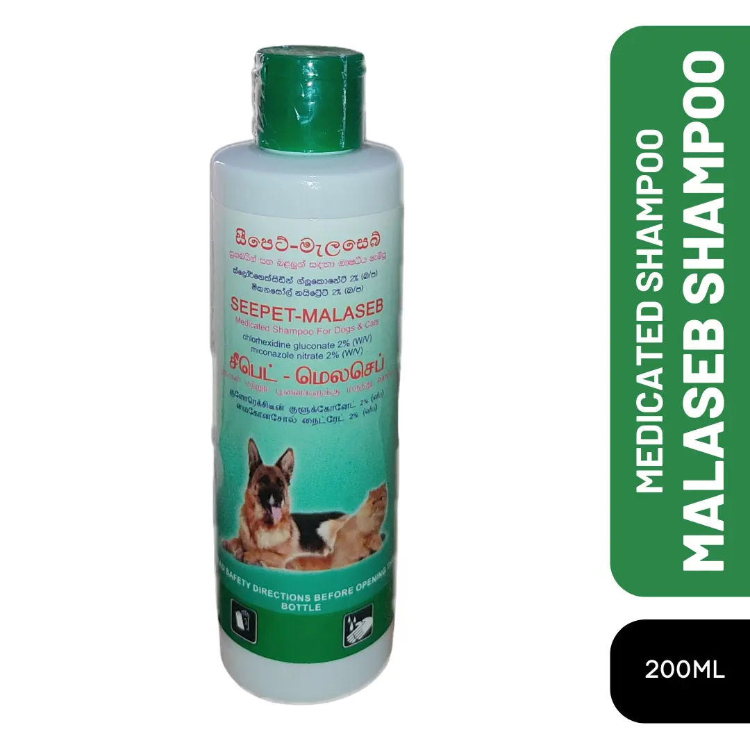 Seepet-Malaseb - Medicated Shampoo pack front