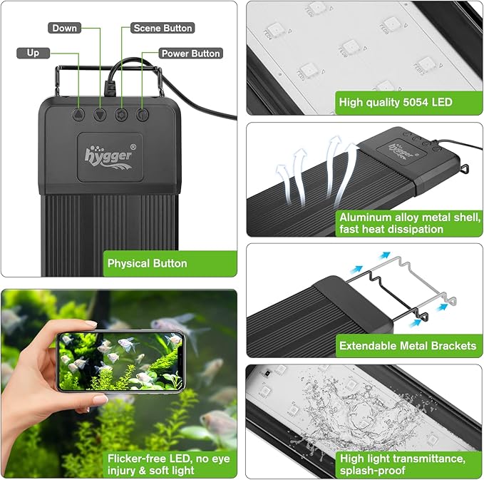 Hygger 24/7 Bluetooth LED Bar
