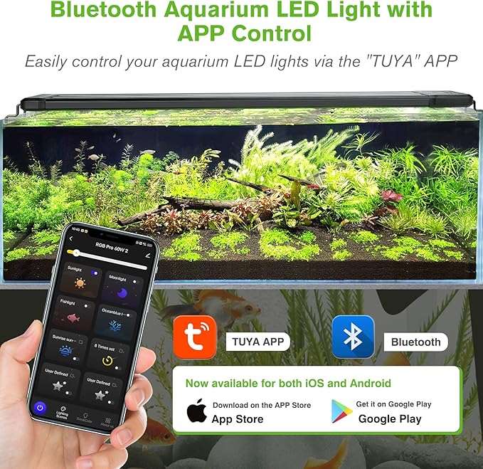 Hygger 24/7 Bluetooth LED Bar