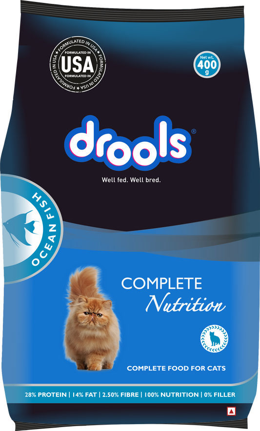 Drools Ocean Fish Adult Cat Food – 400 g