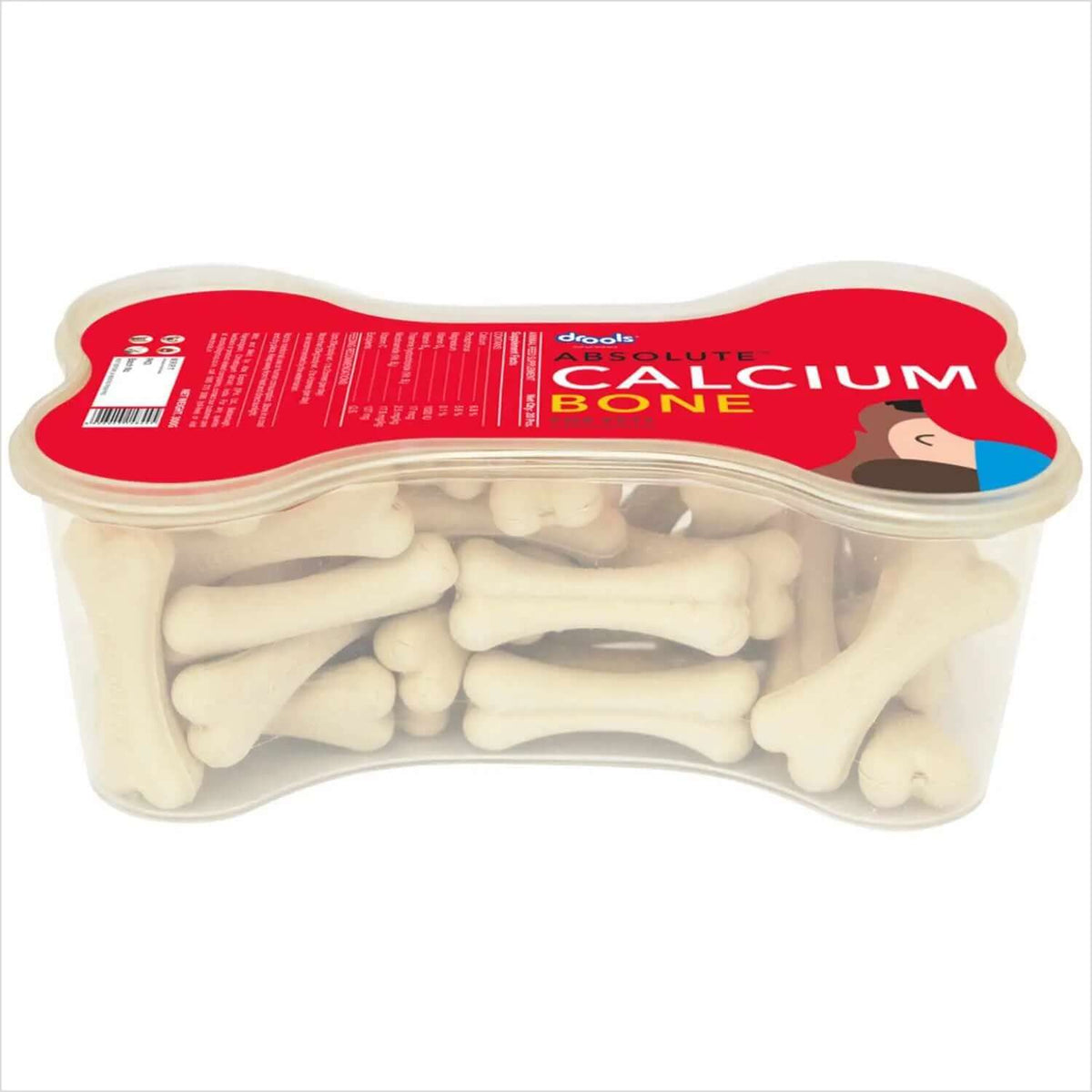 Drools Absolute Calcium Bone Jar – 20 Pieces (300 g)