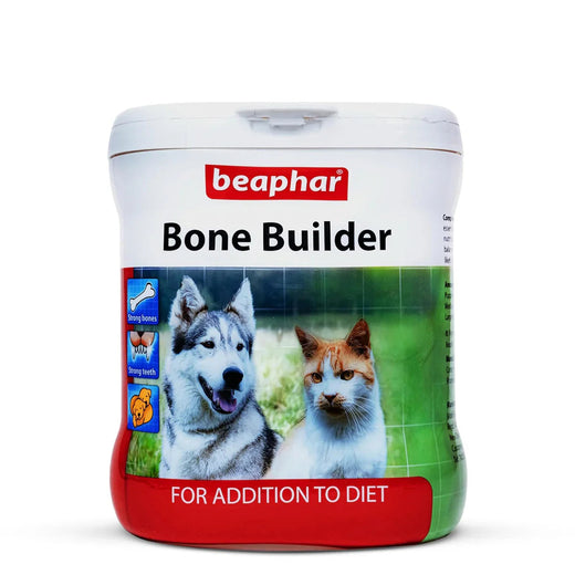 Beaphar Bone Builder powder supplement for dogs and cats