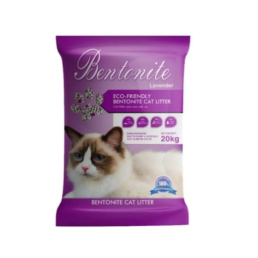 Haisen Pets Bentonite Cat Litter – Lavender 25L