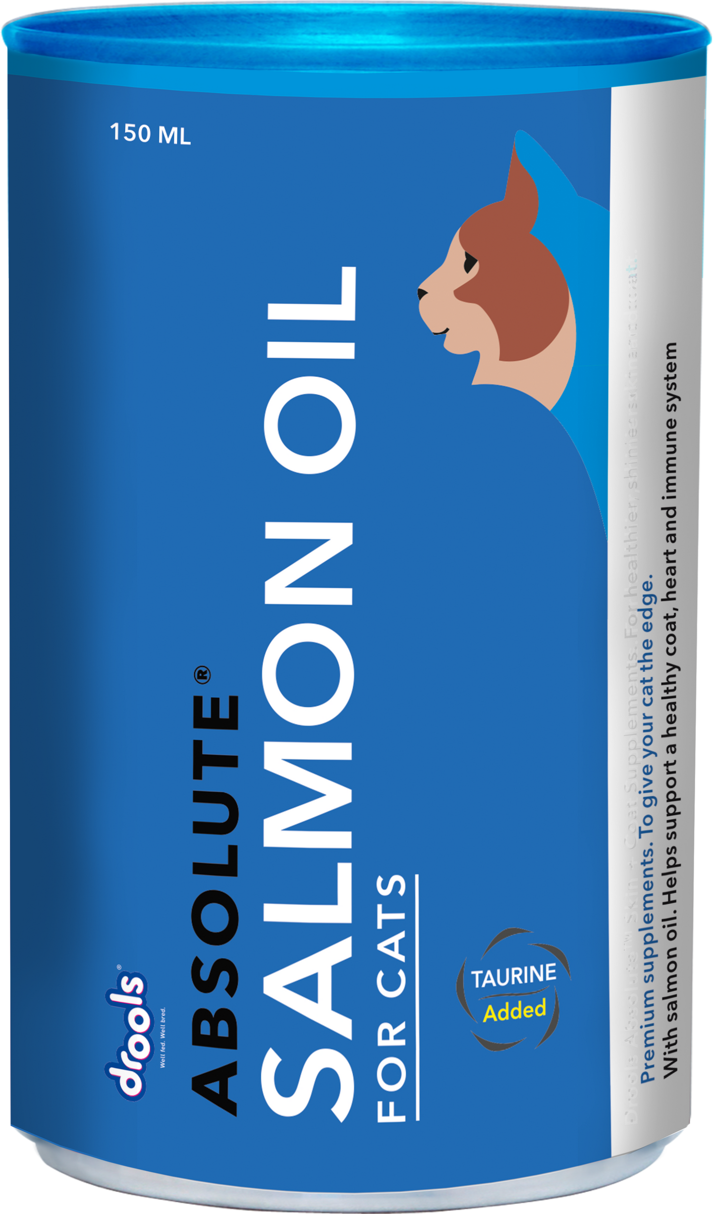 Drools Absolute Salmon Oil Syrup for Cats – 150 ml