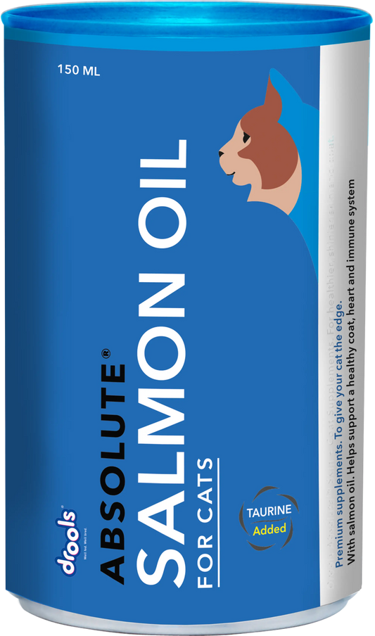 Drools Absolute Salmon Oil Syrup for Cats – 150 ml Drools