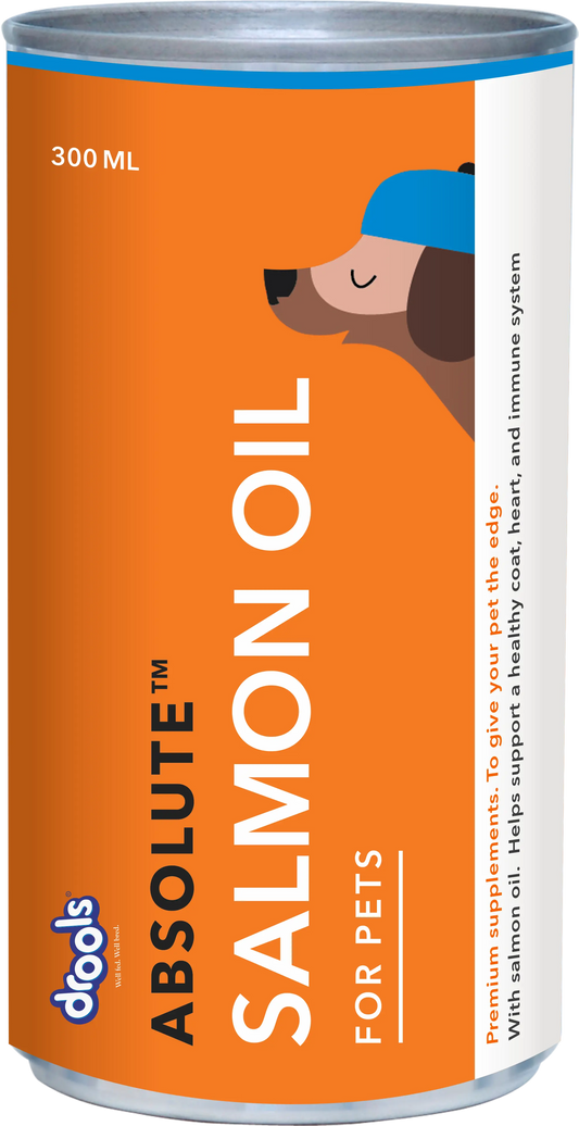 Drools Absolute Salmon Oil Syrup – 300 ml Drools