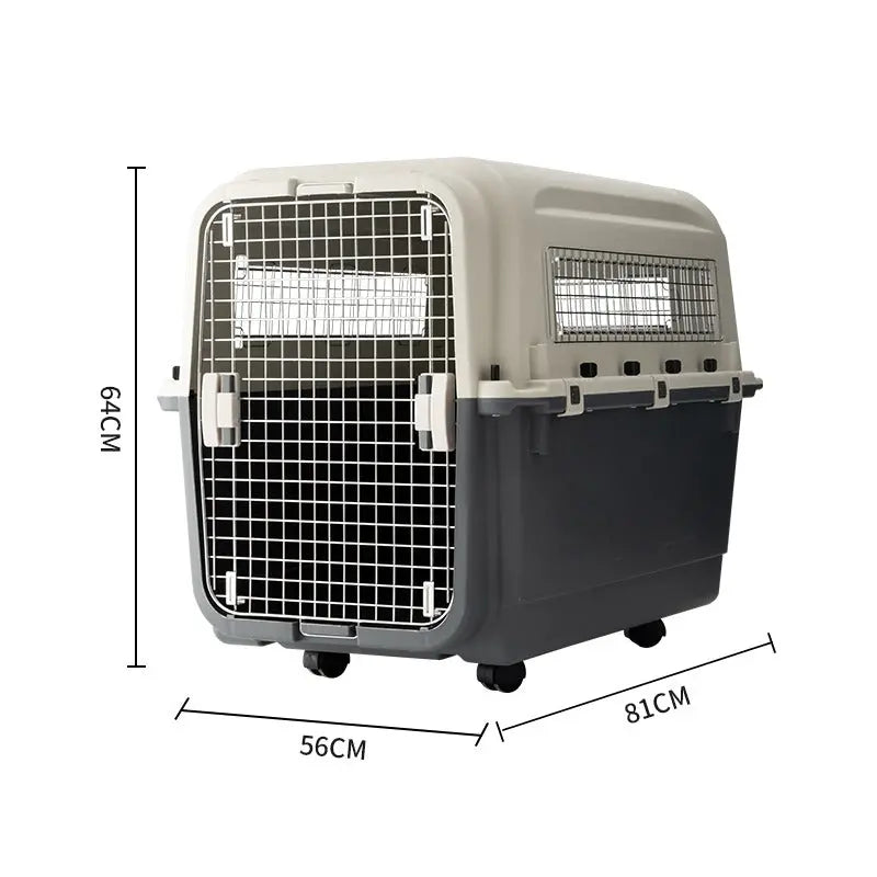 IATA Pet Transporter Medium Tall - 81 x 56 x 64 cm pack front