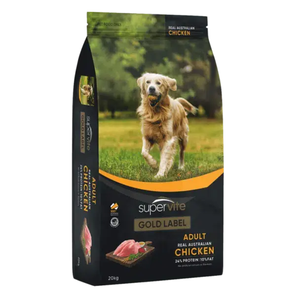 Supervite Gold Label Adult Dog Chicken Dry Dog Food – 20kg