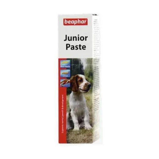 Beaphar Duo Junior Paste Dog 100g pack front