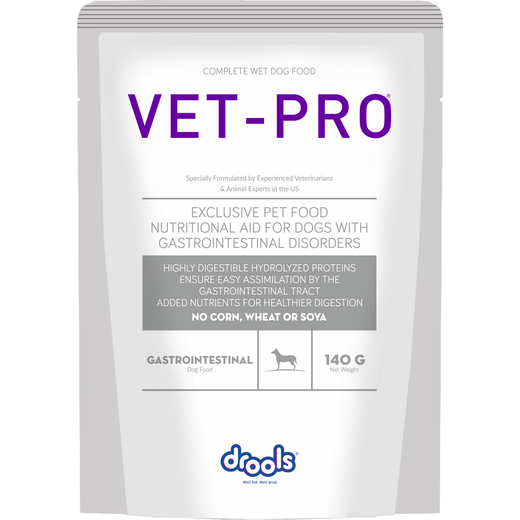 VET-PRO Gastro Gravy 140g pouch – front