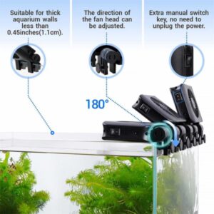 Hygger Aquarium Chiller Cooling Fan