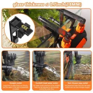 Hygger Hang-on-back Canister Filter is pack front