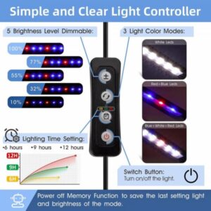 Hygger Aquarium Mini Clip On Light pack front
