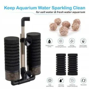 Hygger Fish Tank Water Filter pack front