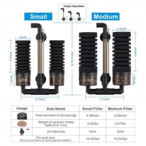 Hygger Fish Tank Water Filter