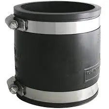 4" RUBBER STRAIGHT COUPLING
