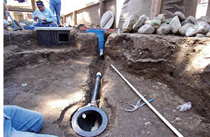 Bottom Drain Aerated Bottom Drain