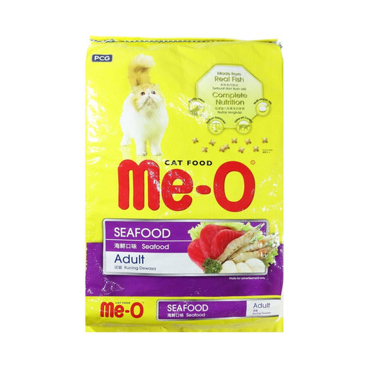 Me-O Seafood Flavoured Cat Food - 7Kg pack front