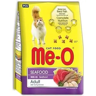 Me-O Seafood Flavoured Cat Food - 7Kg pack front