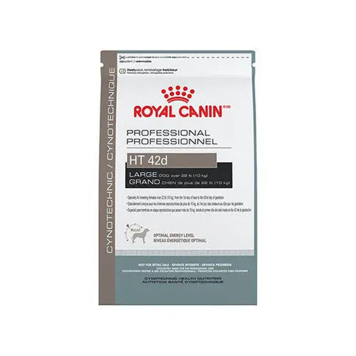 Royal Canin Cynopro HT42d - Adult Dog pack front on white background