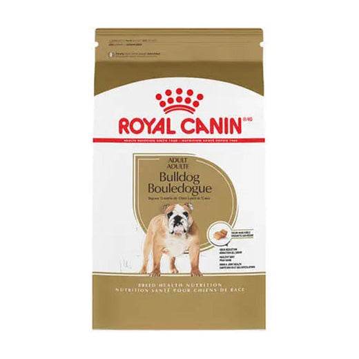 Royal Canin Dry Food 3Kg - Adult Bulldog pack front on white background