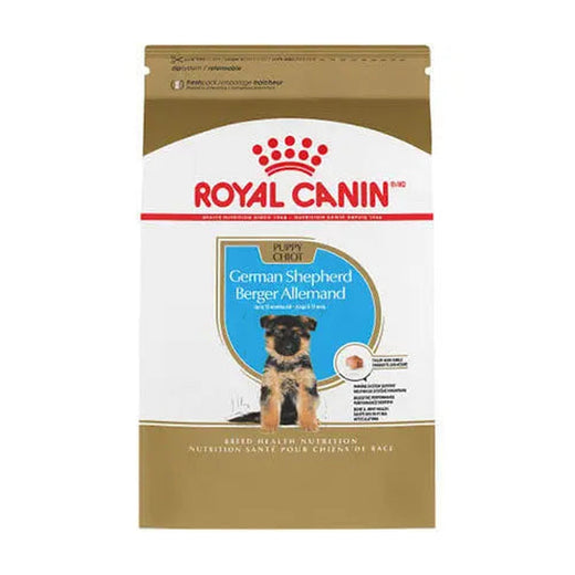 Royal Canin Dry Food - German Shepherd Puppy pack front on white background