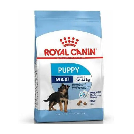 Royal Canin Maxi Puppy - 15kg pack front on white background