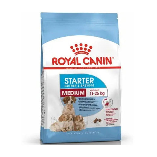 Royal Canin Medium Starter 4kg- Mother and Puppy pack front on white background