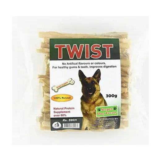 Seepet Dog Bites - Whole Twists 100G pack front