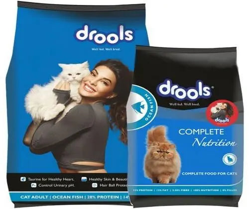 Drools Adult Cat Food Ocean Fish 7Kg pack front