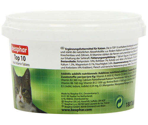 Beaphar Top 10 - Cat 100G pack front