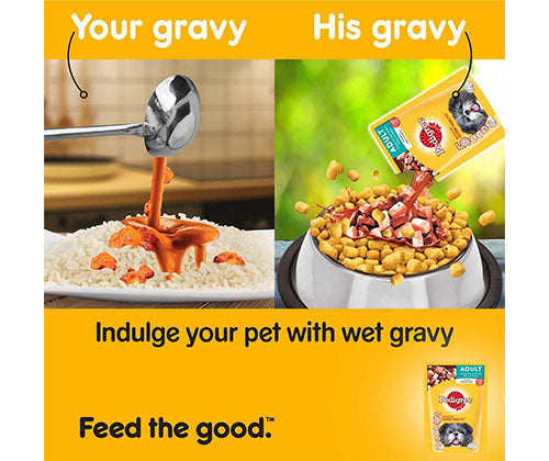 Pedigree Chicken & Liver CIS Pouch 80g - Adult Dog