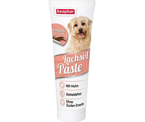 Beaphar Salmon Oil Paste – Dog 100g