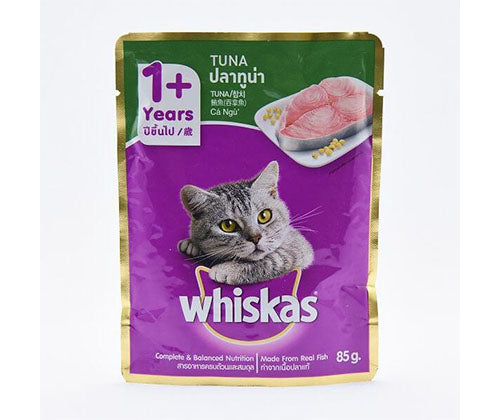 Whiskas Tuna 85g Adult Cat MYPETS.LK