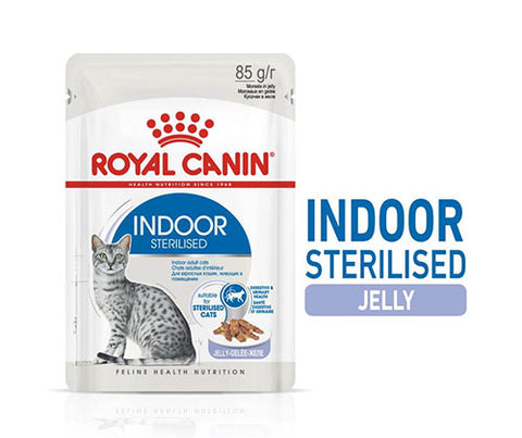 Royal Canin Indoor Sterilised (in Jelly) 12x85g - Cats