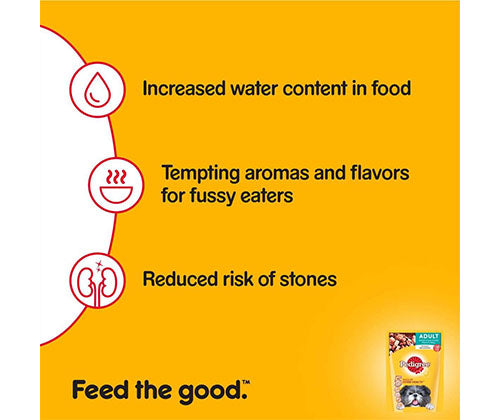 Pedigree Chicken & Liver CIS Pouch 80g - Adult Dog