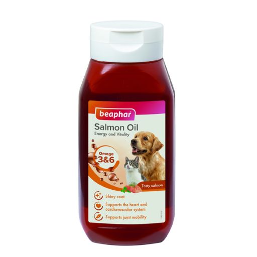 Beaphar Salmon Oil - 425ml pack front