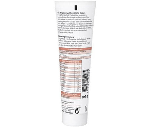 Beaphar Salmon Oil Paste -  Dog - 100G pack front