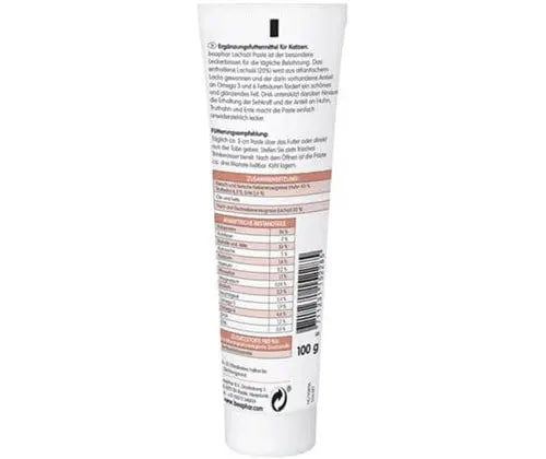 Beaphar Salmon Oil Paste - Dog - 100G pack front