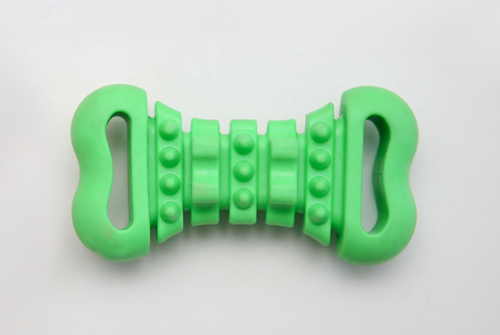 Dog Toy Rubber Bone with Spikes pack front
