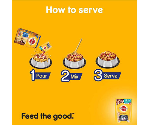 Pedigree Chicken & Liver CIS Pouch 80g - Adult Dog