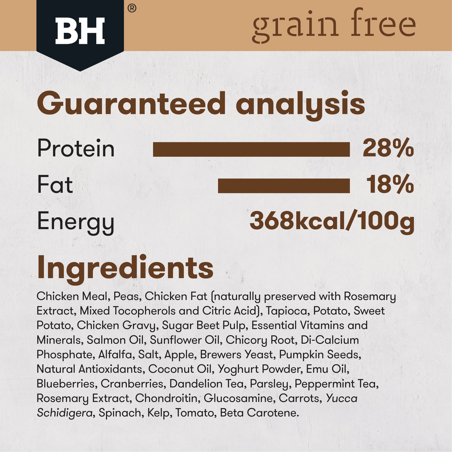 Black Hawk Adult Grain Free Chicken 7Kg product photo