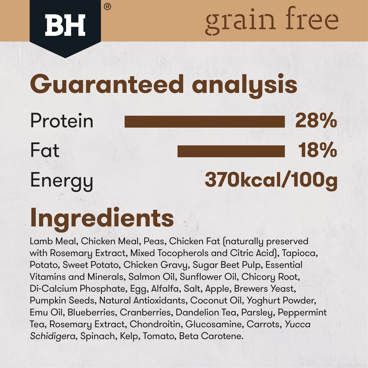 Black Hawk Adult Grain Free Lamb 7Kg product photo