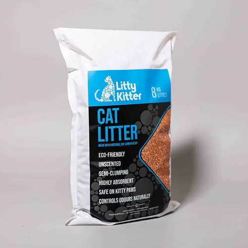 Litty Kitter Cat Litter 8Kg pack front