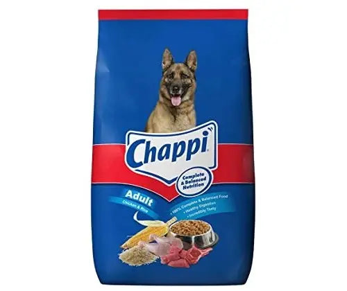 CHAPPI® Adult Chicken and Rice Dry Dog Food – 20 kg pack front