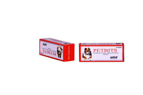 PETBITS multi vitamin mineral supplement for dogs - 60 Tablets