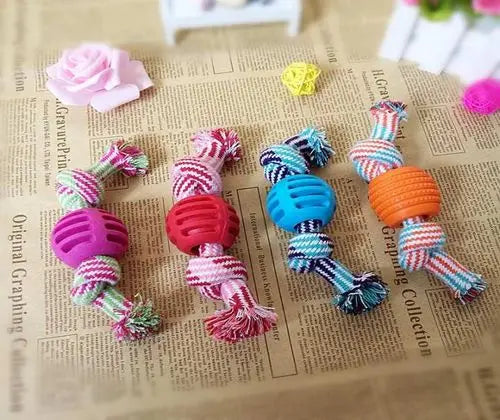 Pet Dog Rope Chewable Cotton Knot Toys