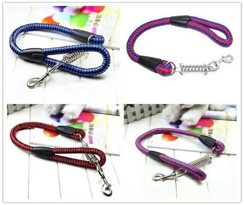 Medium/Large Dog Training Leash with Damping Spring
